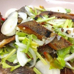 ยำปลาสลิด