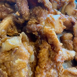 หมูทอดเป็นกับข้าว