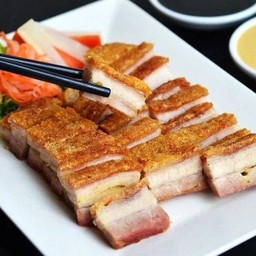 หมูกรอบทอด