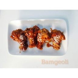 ปีกบนไก่ทอดเล็ก 닭봉 튀김
