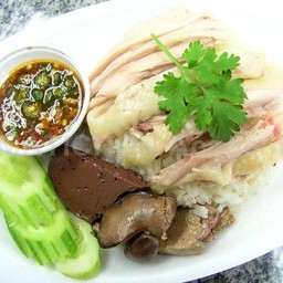 ข้าวมันไก่ต้มธรรมดา