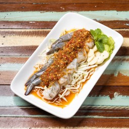 กุ้งแช่น้ำปลา