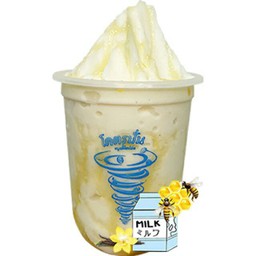 นมสดวนิลาน้ำผึ้งปั่น
