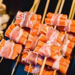 ปูอัดพันเบคอน