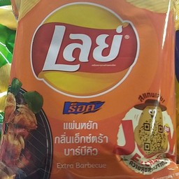 ขนมเลย์ร็อคแผ่นหยักเอ็กช์ต้า