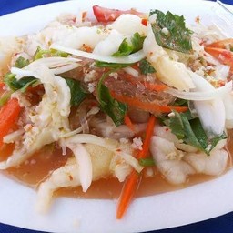 ยำเล็บมือนาง+วุ้นเส้น