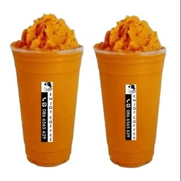 แพ็คคู่ 2 แก้ว ชาไทยปั่น แก้ว 22 Oz