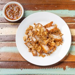 หมูสามชั้นทอด