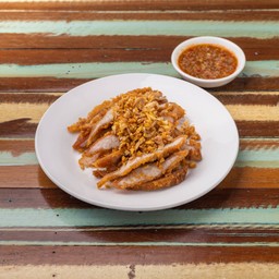 คอหมูทอด