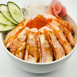 ข้าวหน้าแซลมอนย่าง (L)