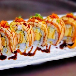 แซลมอนอาบุริโรล 4 ชิ้น