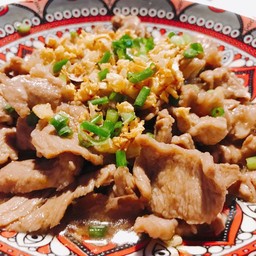 ข้าวราดหมูหวาน