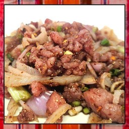 เนื้อก้อยมะนาว