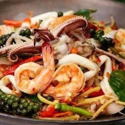 ข้าวราดผัดฉ่า