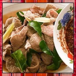 เนื้อลวกจิ้ม (เนื้อสุก)