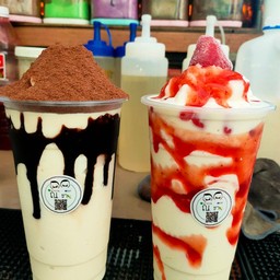 หมีปั่นซอสสตอเบอรี่