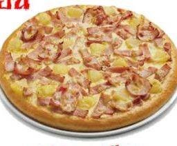 [อร่อยซ่ากับโค้ก] พิซซ่า เบคอนชีส (M)+  โค้ก ออริจินัล (ขวด)