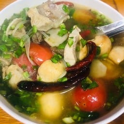 ต้มยำพวงไข่ไก่อ่อน