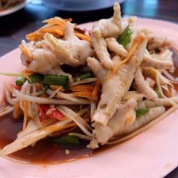 ตำตีนไก่