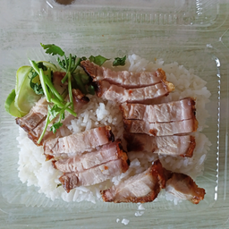 ข้าวหมูกรอบ