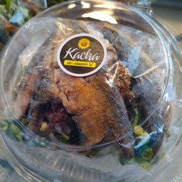 ยำขนมจีนปลาทูคุณโอ๋ รวมโชคมอลล์ ดอยสะเก็ด