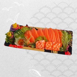 แซลมอนซาซิมิ Salmon sashimi A