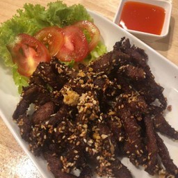 เนื้อทอดแดดเดียว