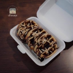 วอฟเฟิล ราด ช็อคโกแลต+อัลมอนด์