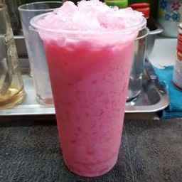 นมชมพู เย็น