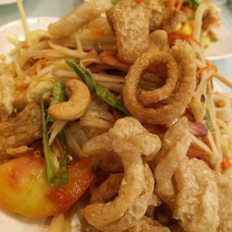 ตำแคปหมู (ไทย ปลาร้า)