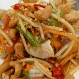 ตำไม่หยุดทรงเครื่อง (ไทย  ปลาร้า)