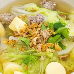 แกงจืดเต้าหู้หมูสับ