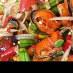 ตำหอยแมลงภู่