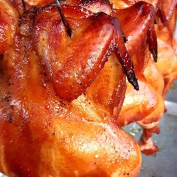 ไก่อบ-ครึ่งตัว