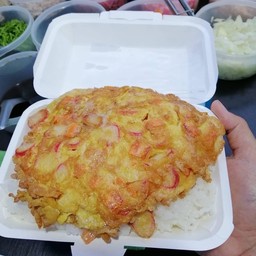 ไข่เจียวทรงเครื่อง&หวานเย็นโบราณ