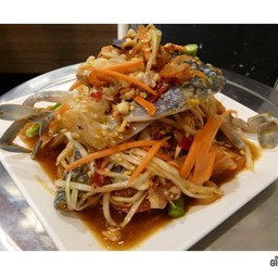 ตำปูม้า (ไทย  ปลาร้า)