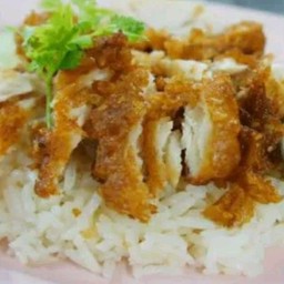 ข้าวมันไก่ทอด