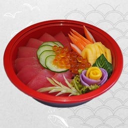 ข้าวหน้าปลาทูน่า Maguro don