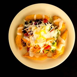 สลัดไก่ทอด