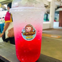 น้ำแดง ชง เย็น