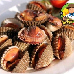 หอยแครงลวก