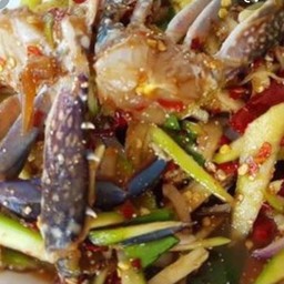 ตำปูม้าสด