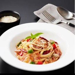 สปาเก็ตตี้ขี้เมาเบคอน