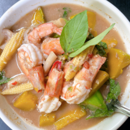 แกงเลียงกุ้งสด