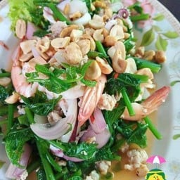 ยำผักกูด