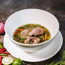 ซุปเนื้อ+กระดูก ไซด์S