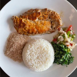 Chicken Steak with Rice