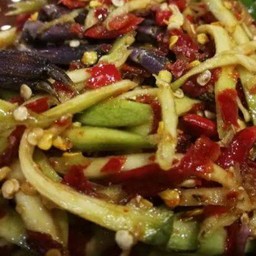 ตำมะม่วงปูล้า