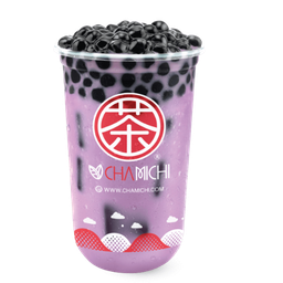 ชานมเผือกไข่มุก