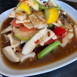 ตำยอดมะพร้าว